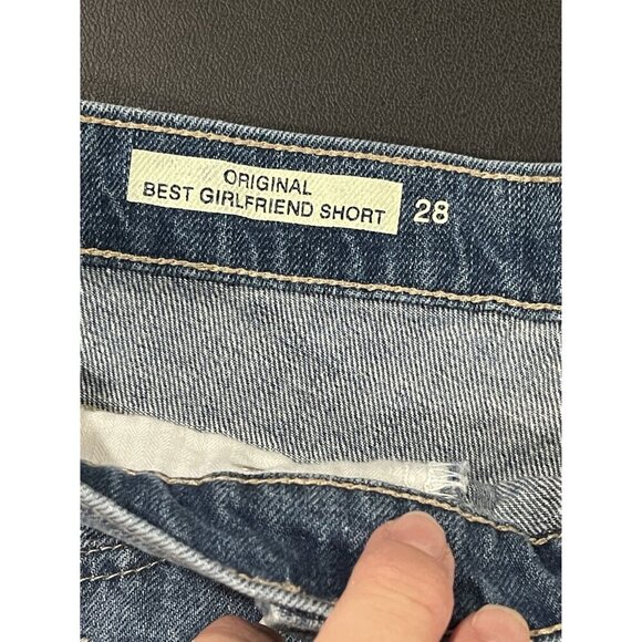 Gap 1969 Original Best Girlfriend Short Embroidered accent Size 28 (waist) - Picture 6 of 10